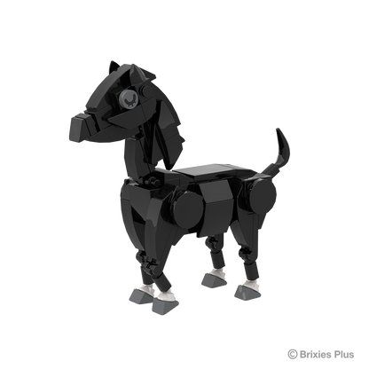 BRIXIES Plus Farmbuddies Horse black