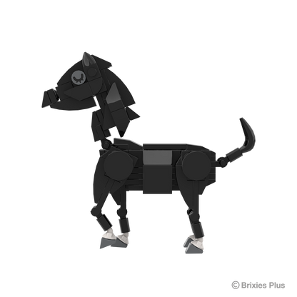 BRIXIES Plus Farmbuddies Horse black