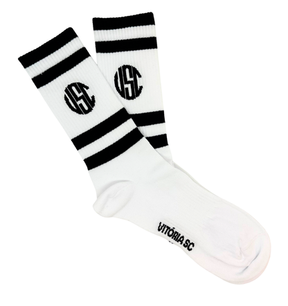 Chaussettes Vitória SC « Vintage Blanc » - Chulé