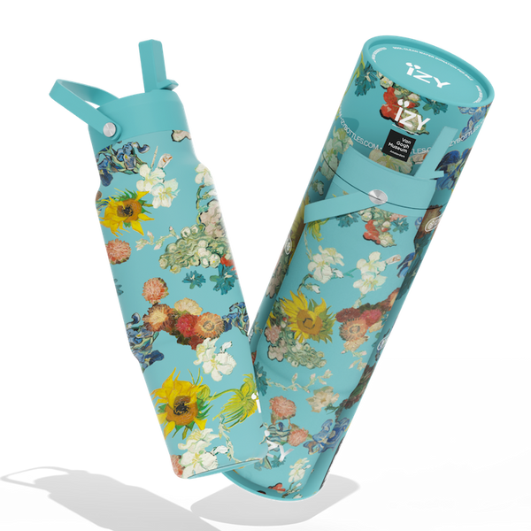 IZY Travel Bottle - Vincent's Flowers - 900ml