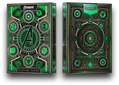 avengers green edition playing cards theory11