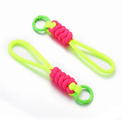 Porte-Clés en Corde Tressée