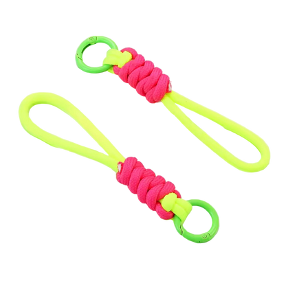 Porte-Clés en Corde Tressée