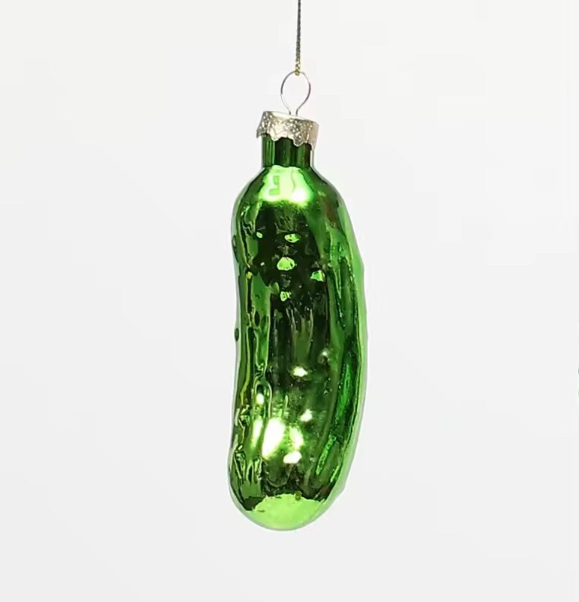 Green Pickle Christmas Bauble