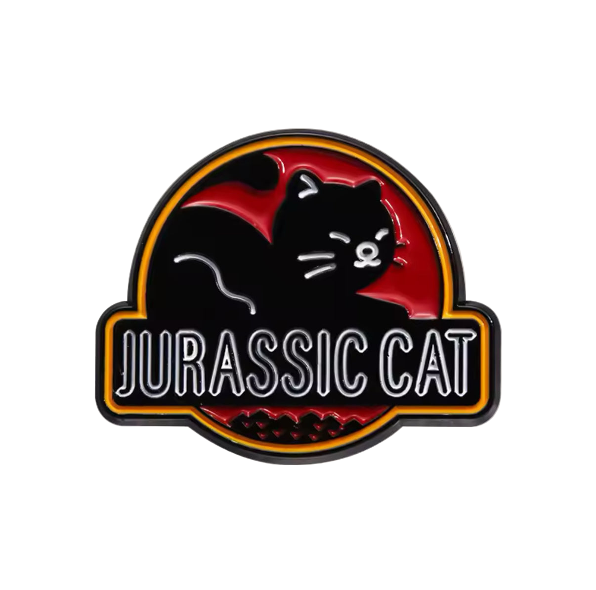 Pin's Chat "Jurassic Cat"