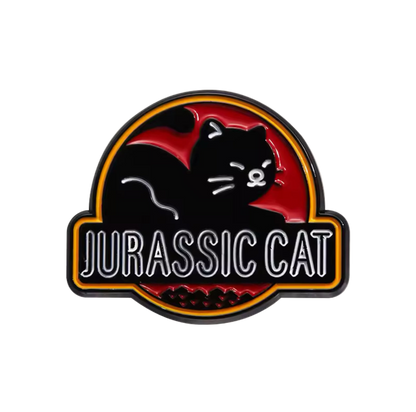 Pin's Chat "Jurassic Cat"