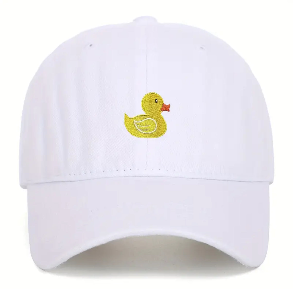 Casquette Délavée Canard Jaune Brodé