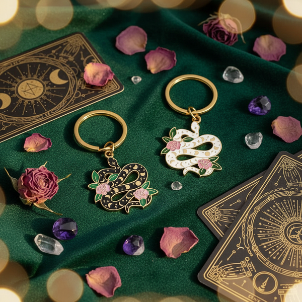 Sleutelhanger met maanslang