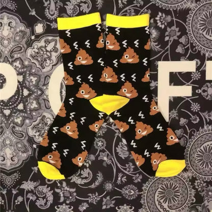 Emoji Poop Socks