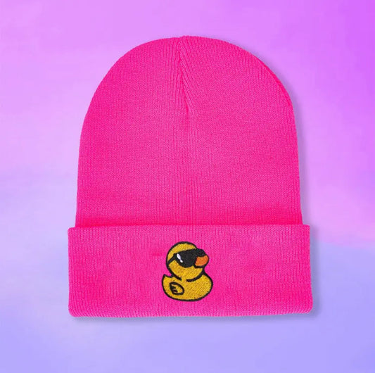 Kids Yellow Duck Hat Sunglasses