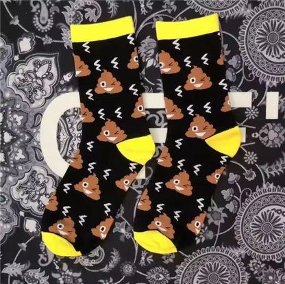Emoji Poop Socks