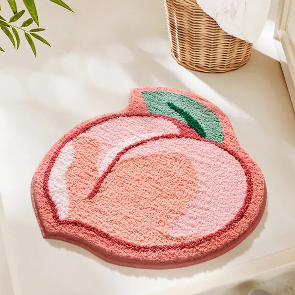 Peach Bath Mat