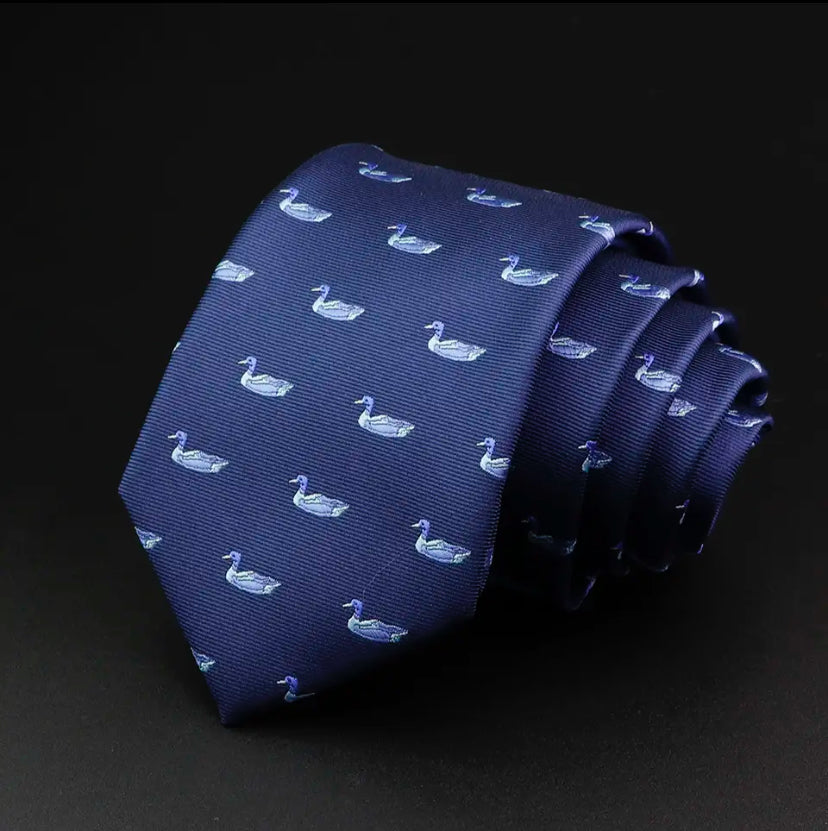Blauwe Eend Stropdas