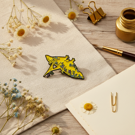 Herbivorous Pterodactyl Pin