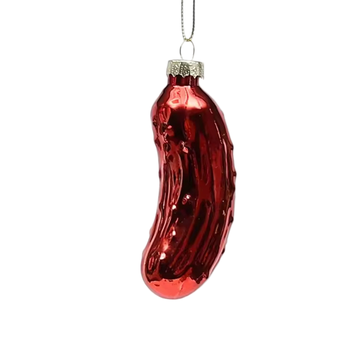 Red Pickle Christmas Bauble