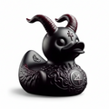 Demon Duck Figurine