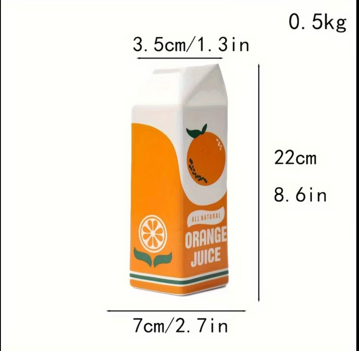 Sinaasappelsap Baksteen Vaas