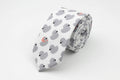 Cravate Canards Gris