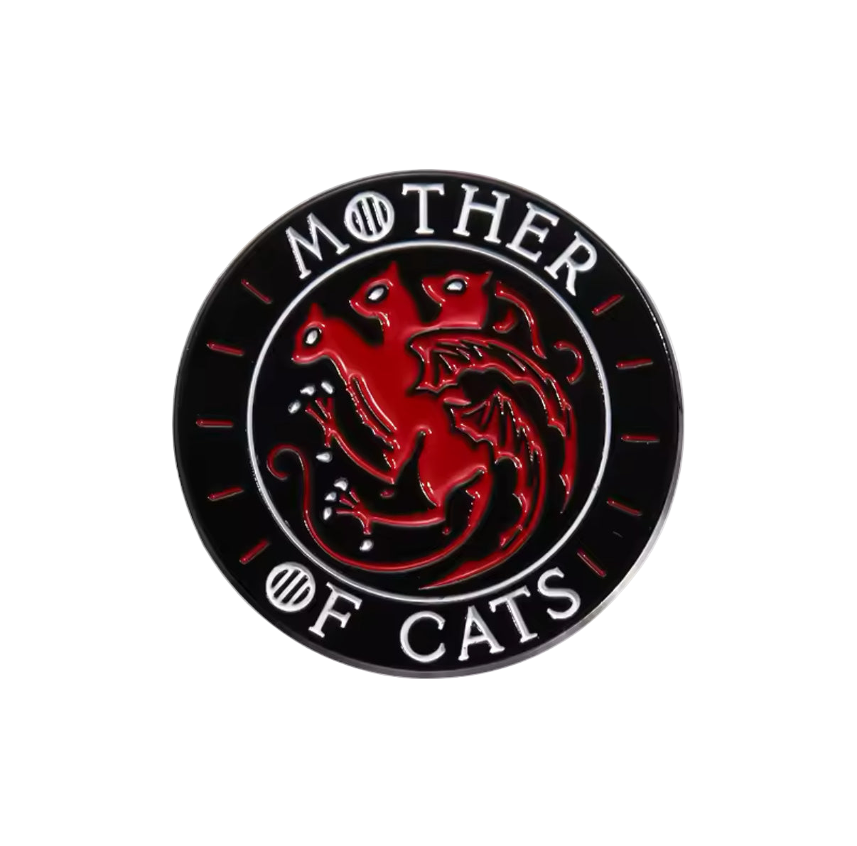 Pin's Chat "Mother of Cats"