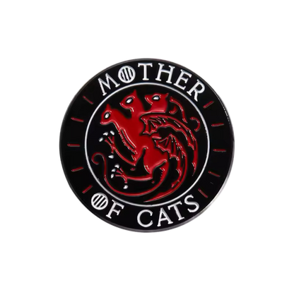 Pin's Chat "Mother of Cats"