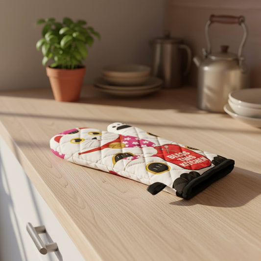 Gant de cuisine Chat Chanceux