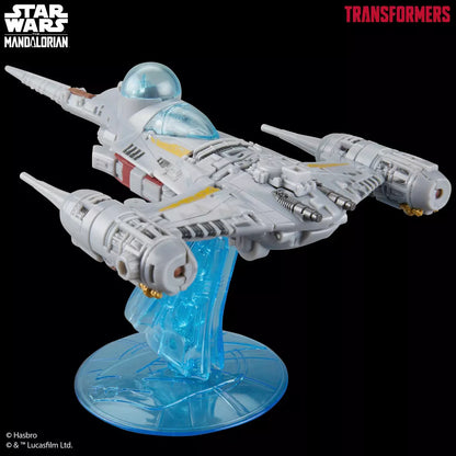 transformers collaborative star wars the mandalorian™ n 1 starfighter hasbro