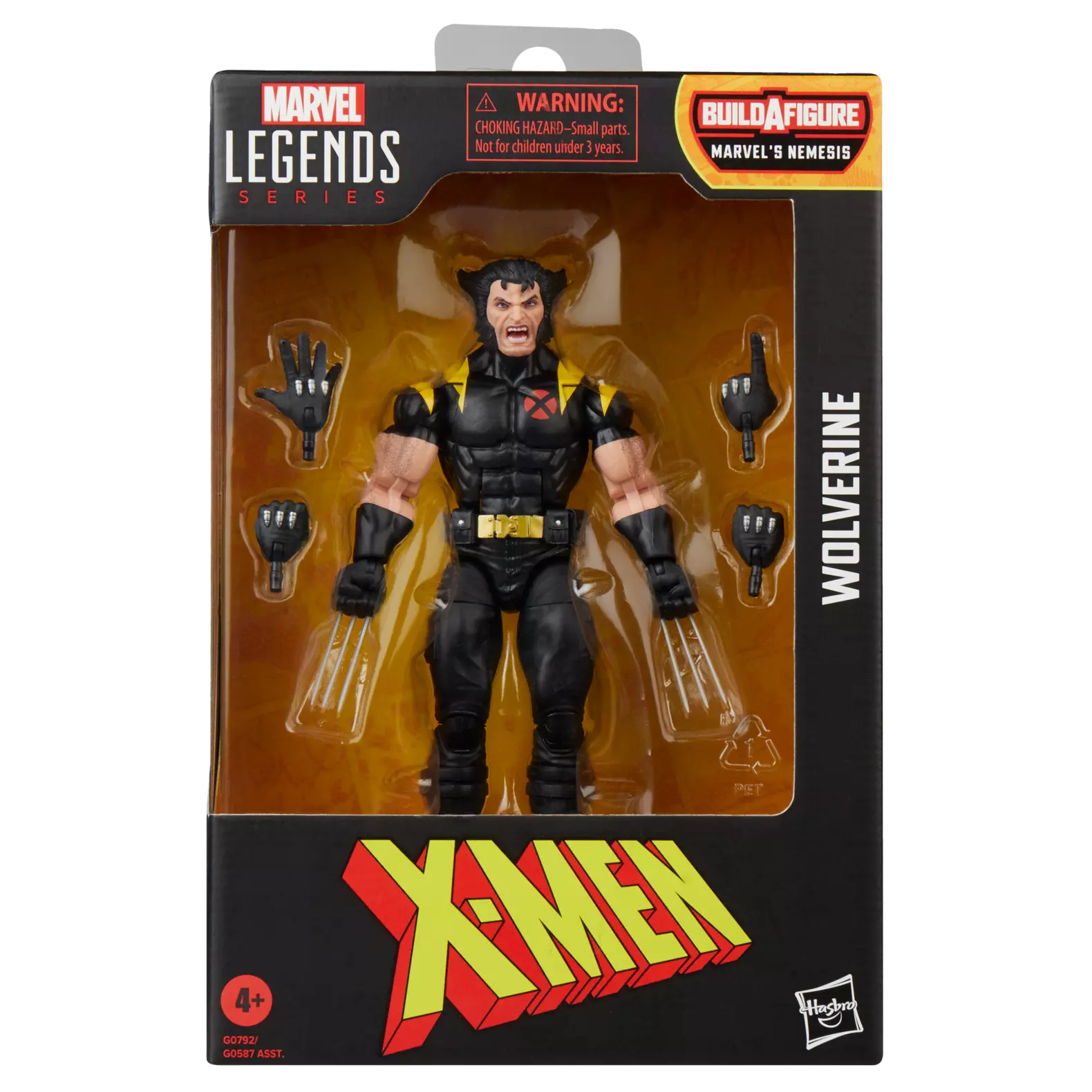 marvel legends series x treme x men wolverine hasbro