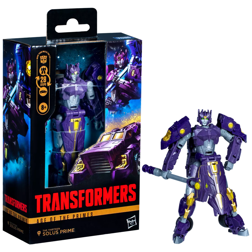 Transformers Age of the Primes Deluxe De Dertien Solus Prime
