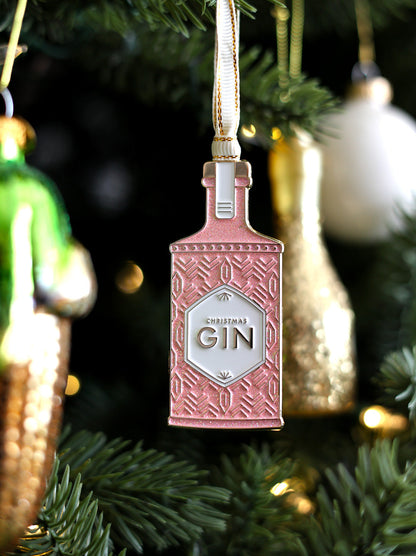 Christmas Gin - Christmas ornament