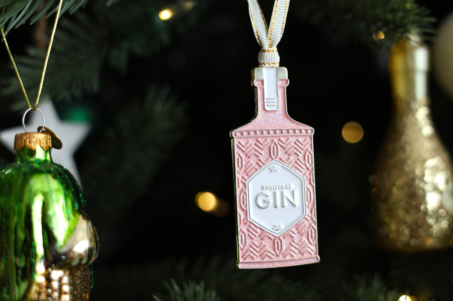 Christmas Gin - Christmas ornament