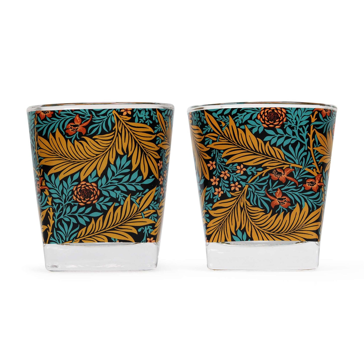 Set of 2 William Morris Larkspur Glasses