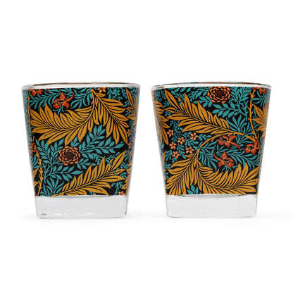 Set of 2 William Morris Larkspur Glasses