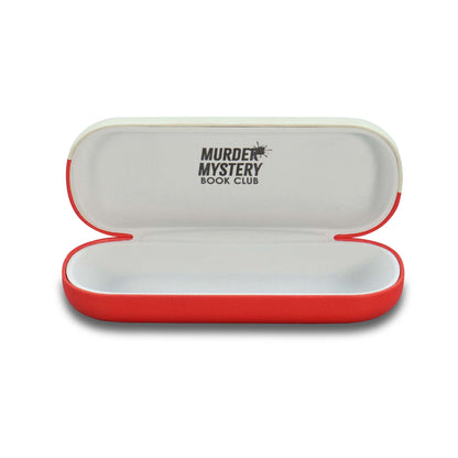 Étui à lunettes Murder Mystery Club