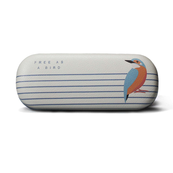 RSPB Free as a Bird Glasses Case - Kingfisher