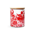 Récipient de stockage alimentaire en verre William Morris - Framboise Rouge