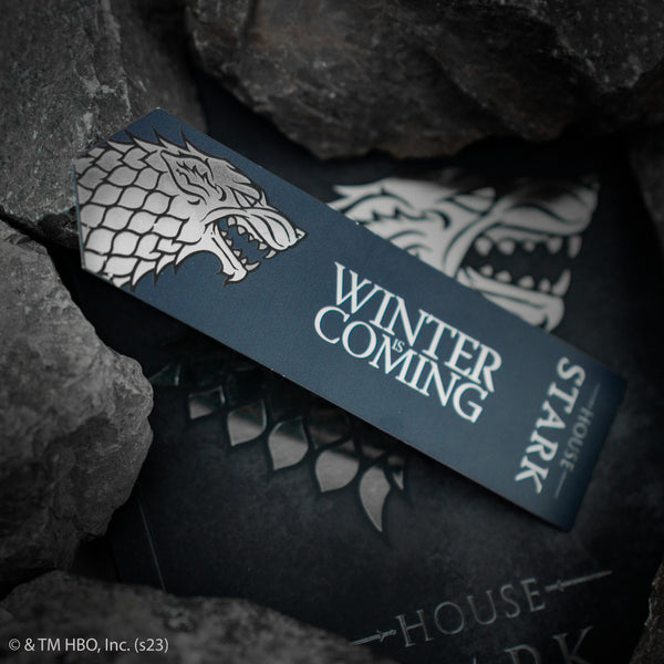 Stark metal bookmark