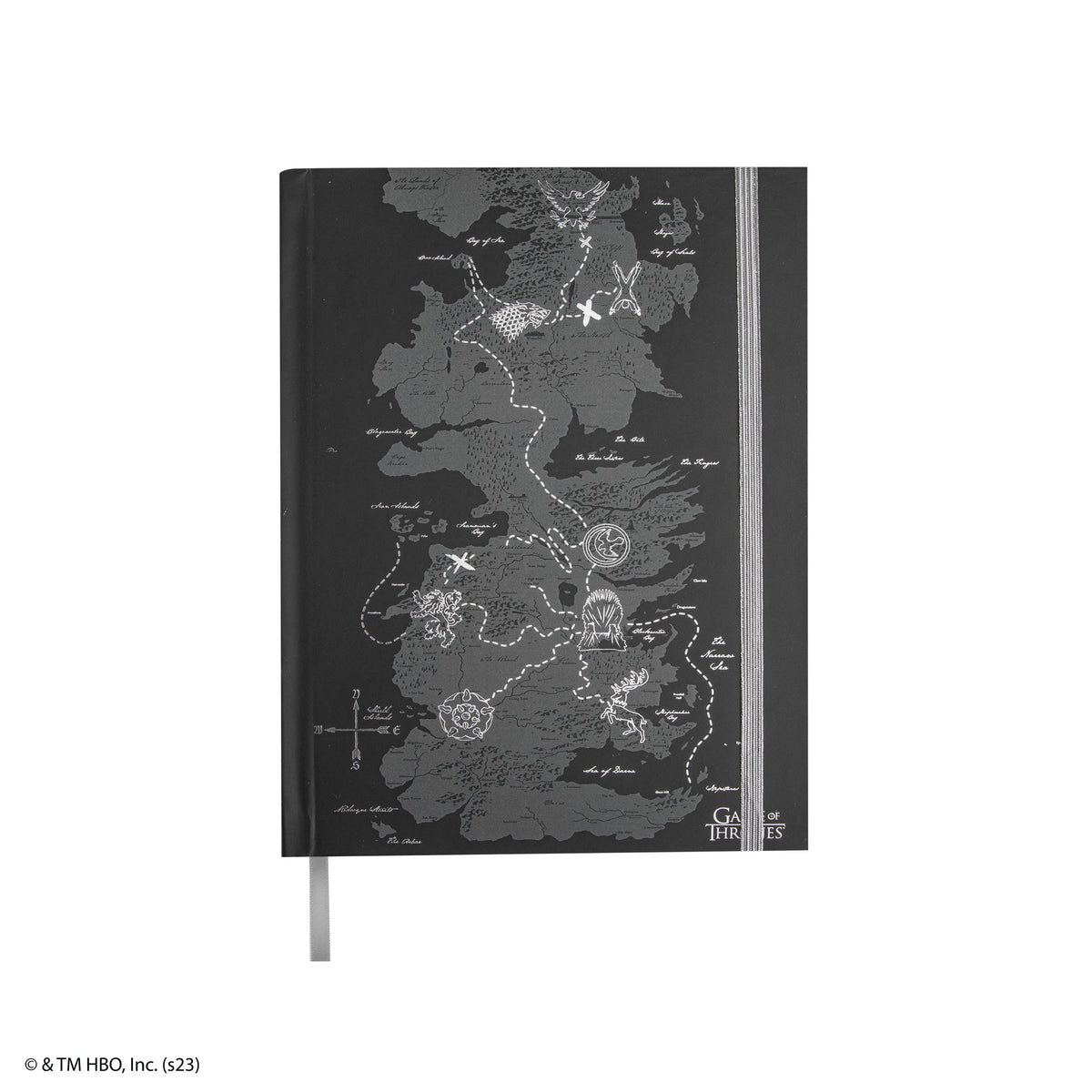 Westeros Notebook with Map Included