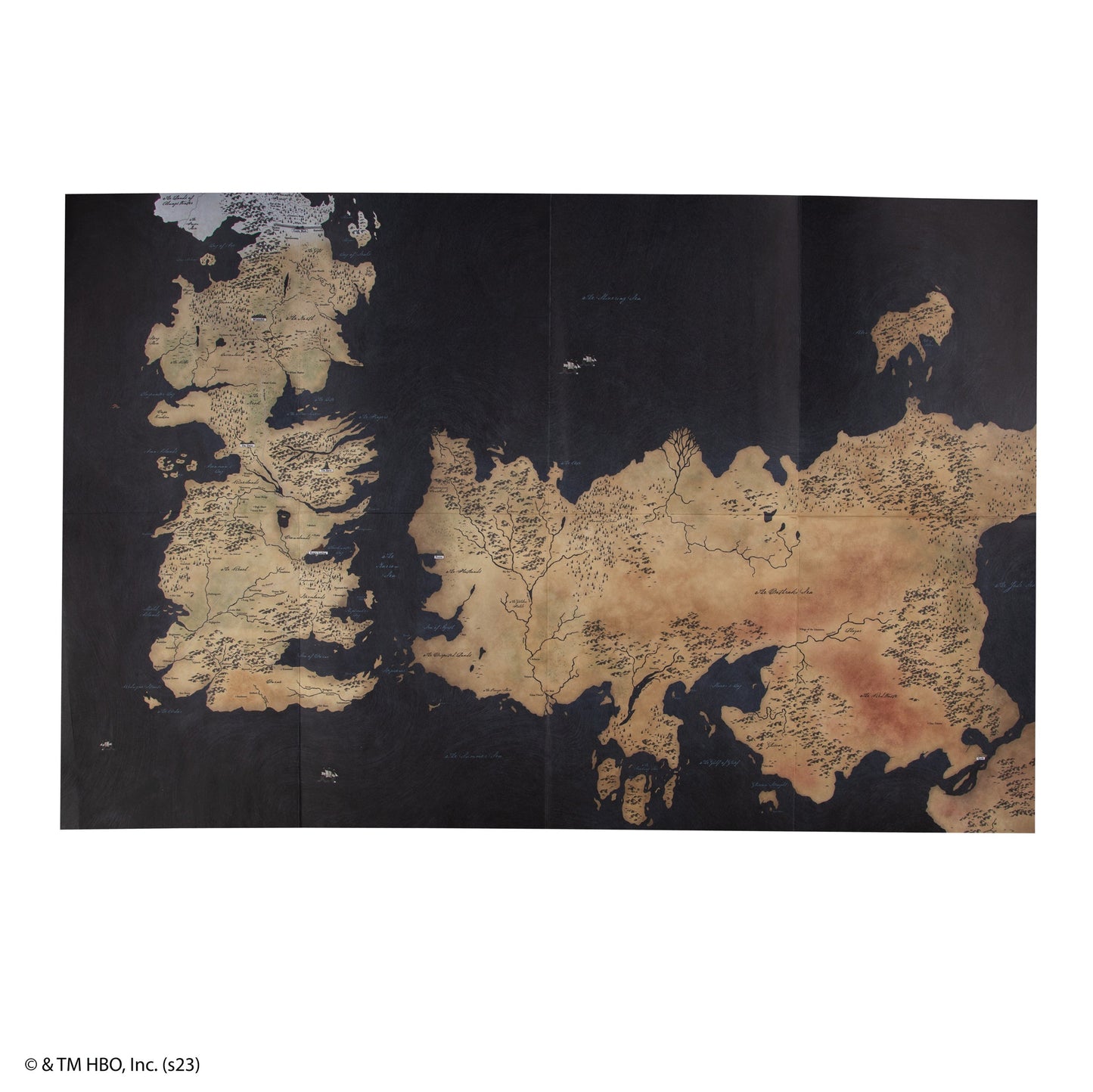 Westeros Notebook with Map Included