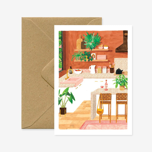 Kitchen - Greeting Card