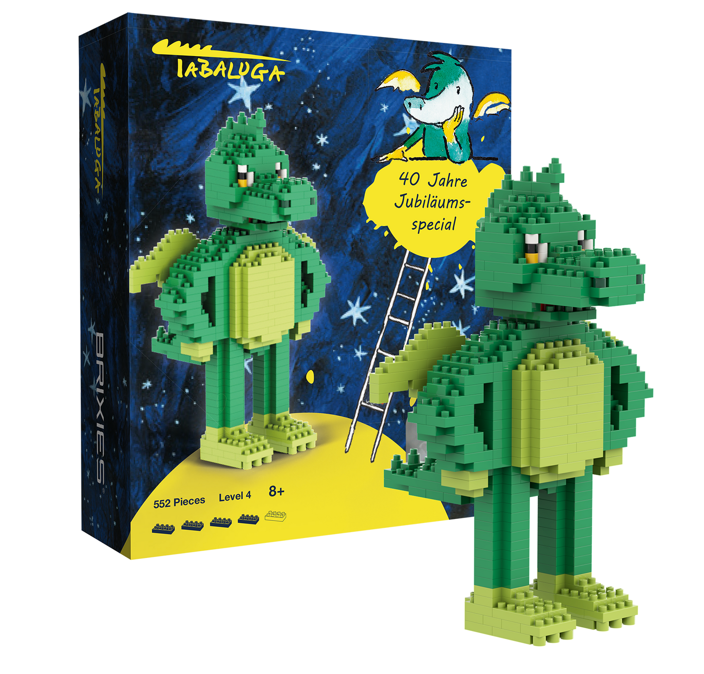 BRIXIES Tabaluga - Limited Special Edition - 40th Anniversary Special