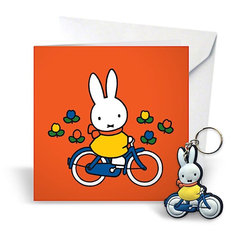 Kaart met Klein Object Lapin Miffy