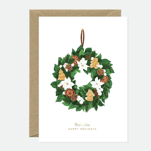 Chic Crown - Greeting card - Gold foil