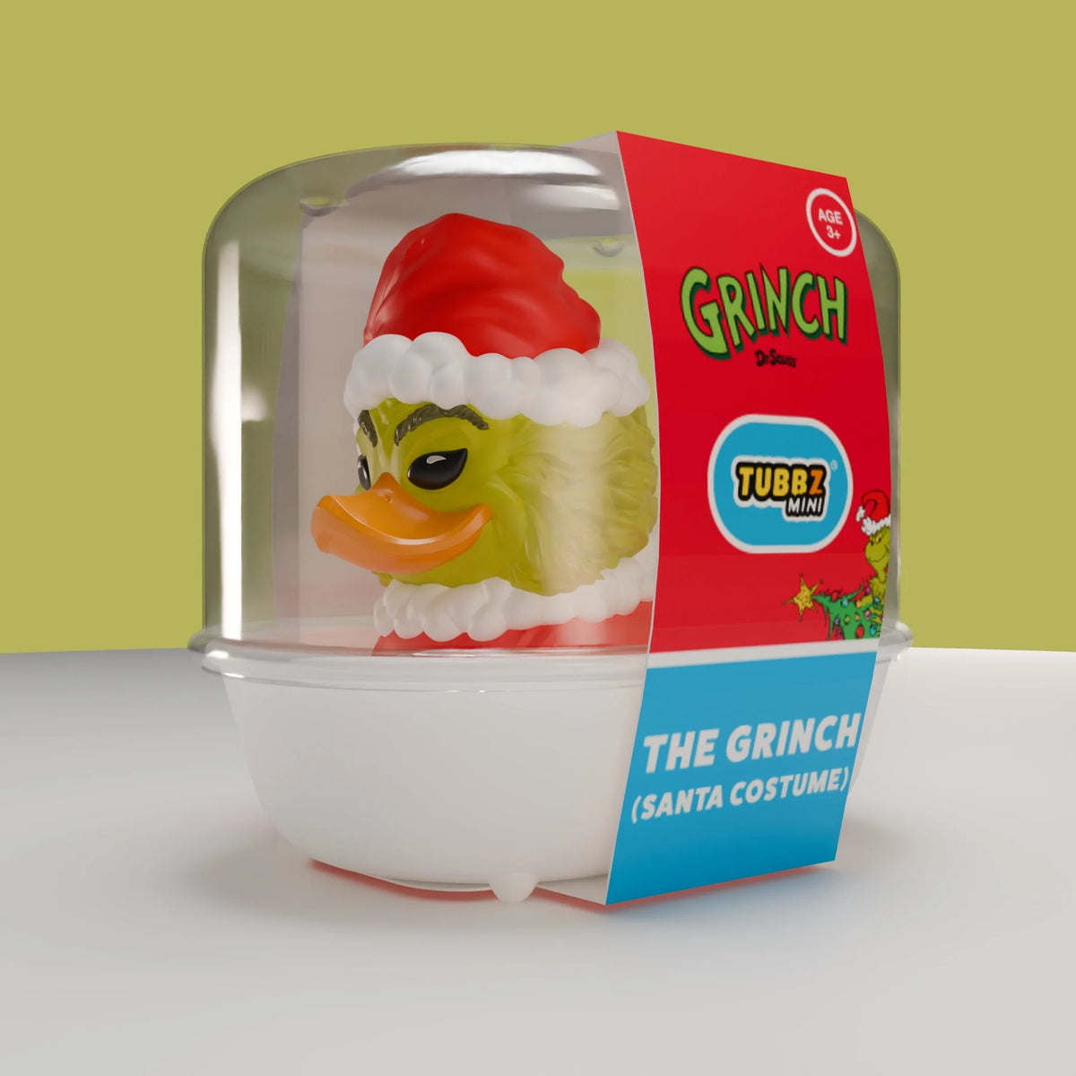 Grinch Duck as Santa Claus (Mini Edition)