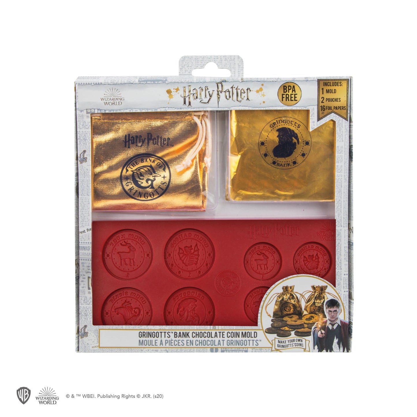 *Gringotts Chocolate Coin Mold