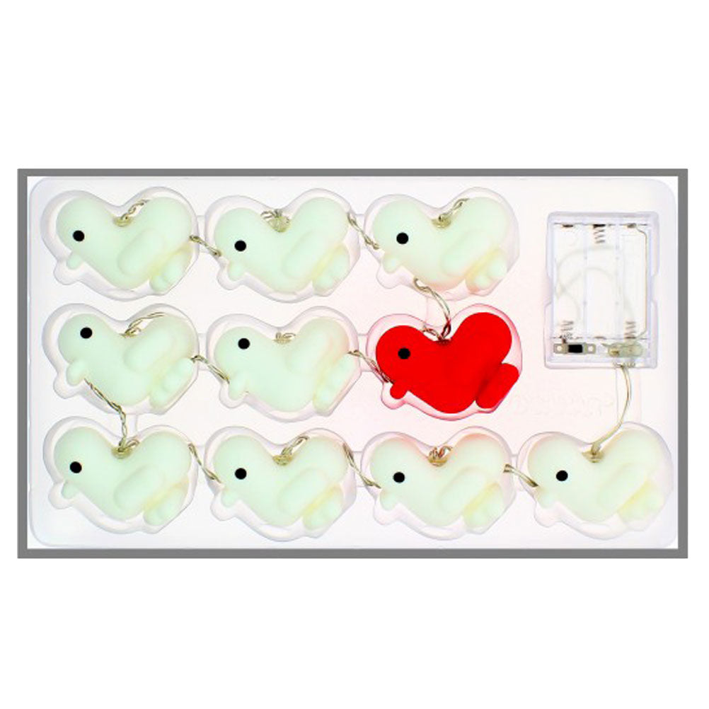 LOVE Duck light garland