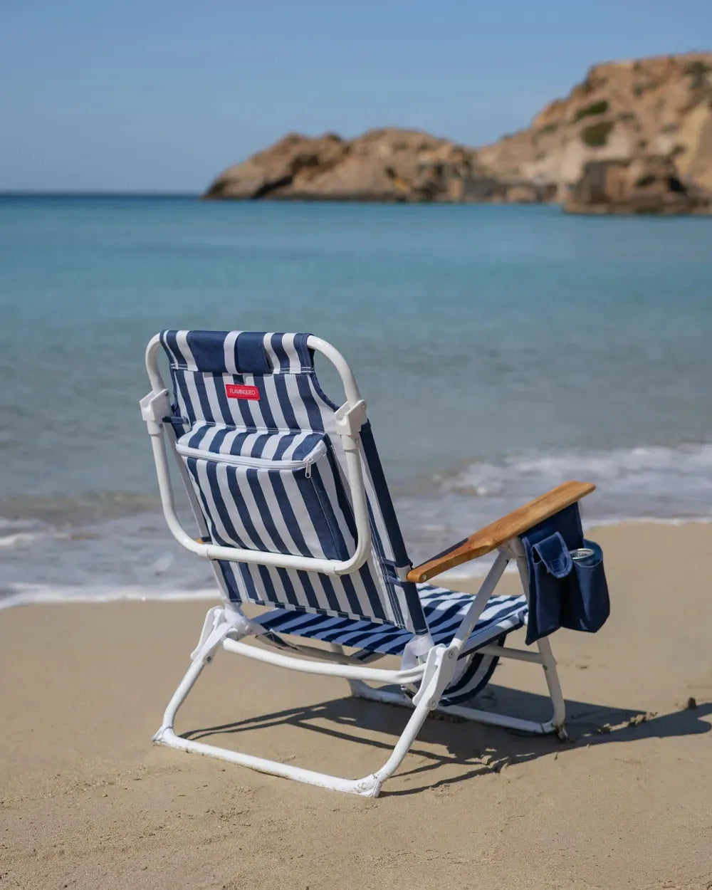 Reclining Beach Chair with Cooler – MISTRAL