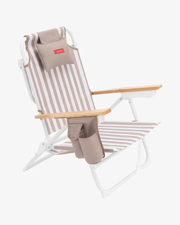Reclining Beach Chair with Cooler – MISTRAL