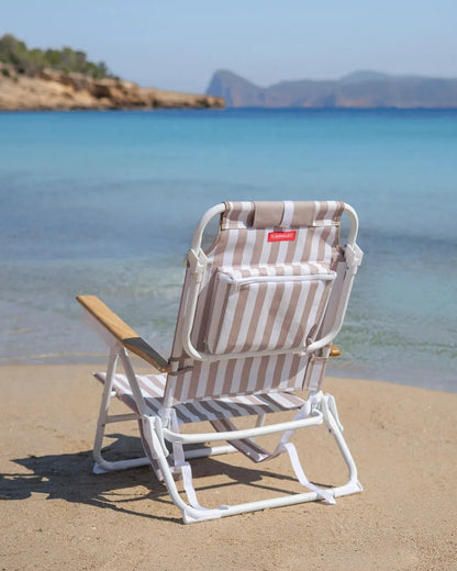 Reclining Beach Chair with Cooler – MISTRAL