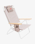 Silla de Playa Reclinable Alta con Nevera – LORELEI