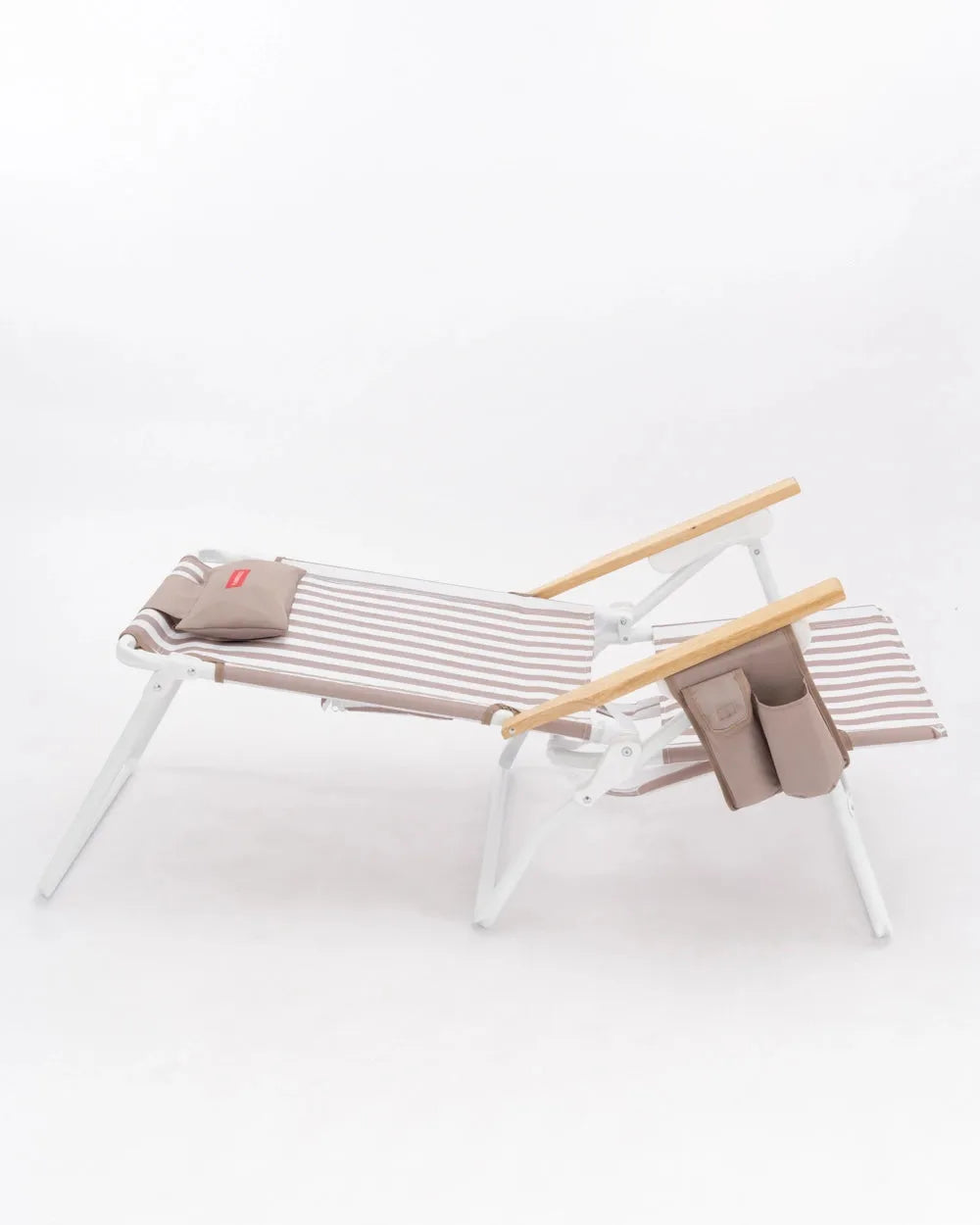 High Reclining Beach Chair with Cooler – LORELEI